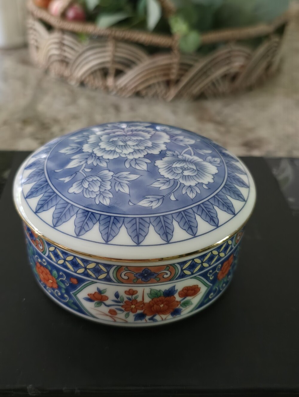 Tiffany & Co.  Porcelain Trinket Box